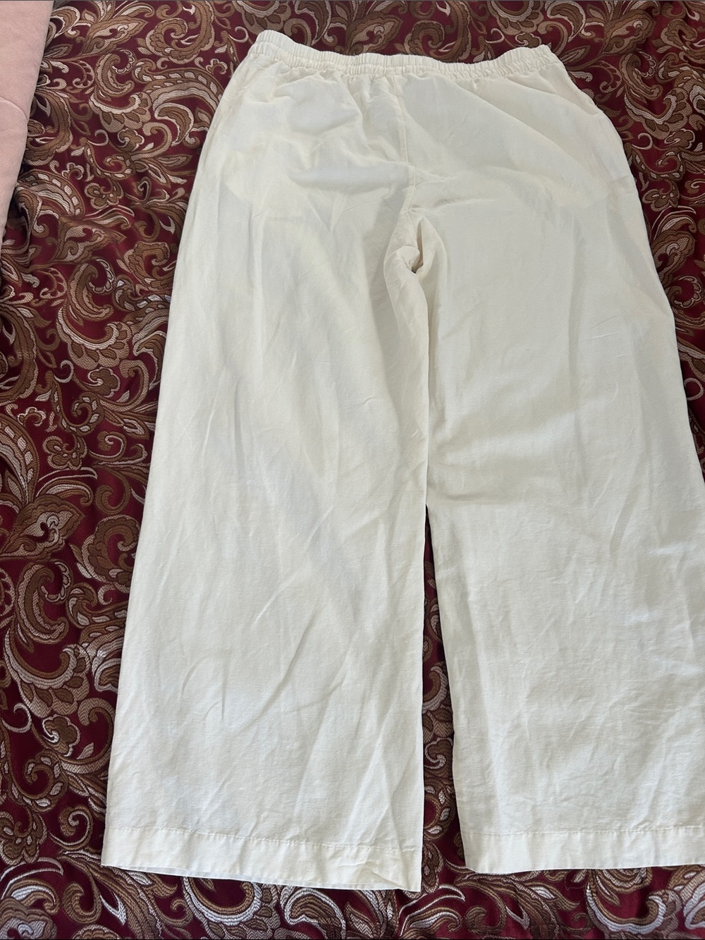 H&M Cream Drawstring Kids Sweatpants - Picture 3 of 5